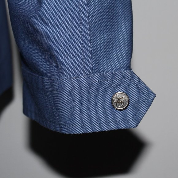 Canali 1934 Blue Coat / Windbreaker 56 IT ~46US - Picture 4 of 9